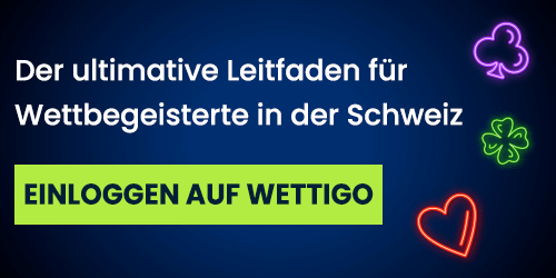 Wettigo Schweiz für Sportwetten und Online Spiele